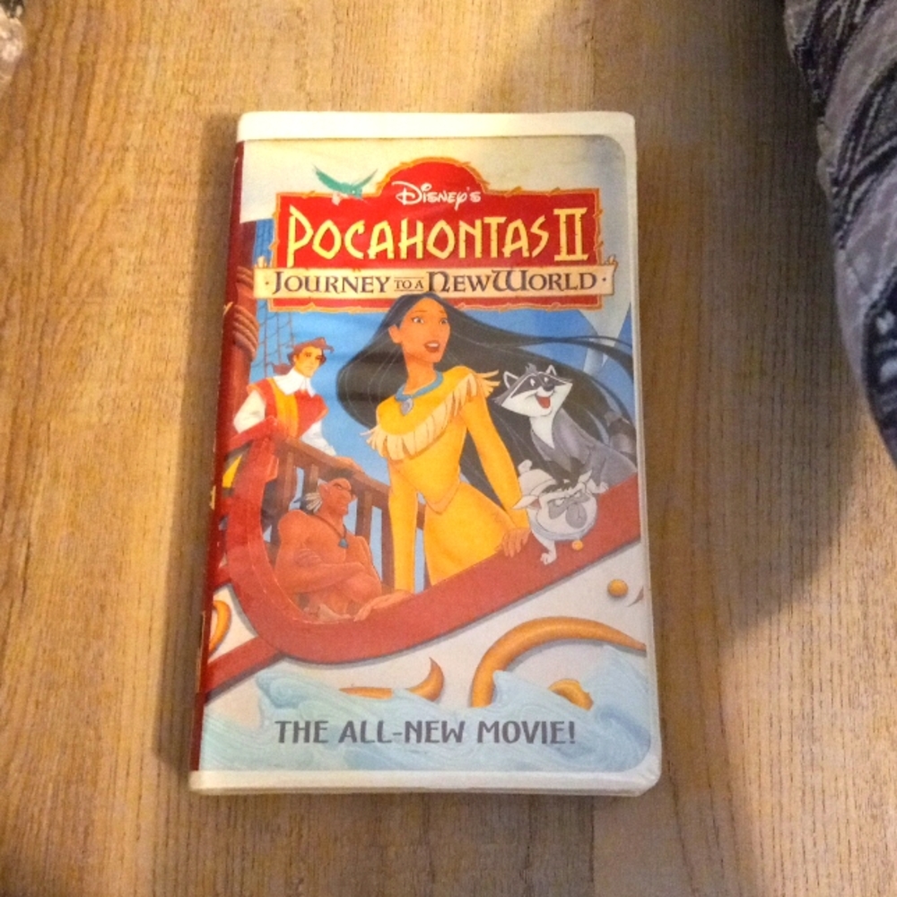 QUICK SALE Disney VHS Pocahontas 2: Journey to a New World